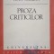 PROZA CRITICILOR-IOAN HOLBAN-223874