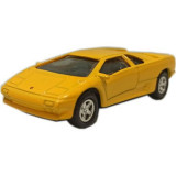 Masinuta Die Cast 7.5 Cm, Scara 1:60, Lamborghini Galben, Goki