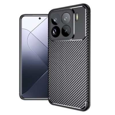 Husa pentru Xiaomi 15 Pro - Techsuit CarbonFiber - Black foto
