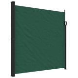 Cumpara ieftin Copertina laterala retractabila, verde inchis, 200x500 cm