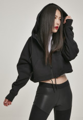 Ladies Oversized Short Raglan Zip Hoody Urban Classics XS EU foto