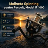 Mulineta Spinning pentru Pescuit, Model IF 1000