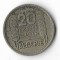 Moneda 20 francs 1956 - Algeria