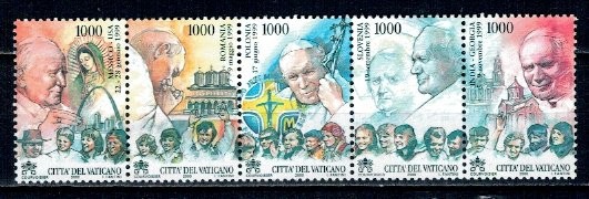 Vatican 2000 - Călătoriile Papei Ioan Paul II, serie neuzata