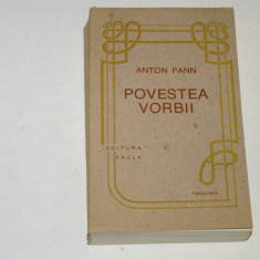 Povestea vorbii - Anton Pann - Ed. Facla - 1991