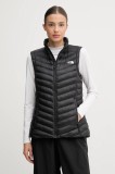 The North Face vestă Huila culoarea negru, de tranziție, NF0A8DW5JK31
