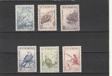 ROMANIA 1960 LP 489 MONUMENTE ALE NATURII SERIE MNH