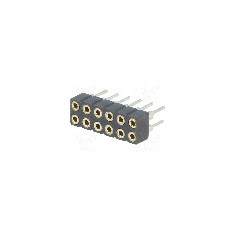 Conector 12 pini, seria {{Serie conector}}, pas pini 2mm, CONNFLY - DS1002-02-2*6BT1F6