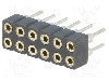 Conector 12 pini, seria {{Serie conector}}, pas pini 2mm, CONNFLY - DS1002-02-2*6BT1F6