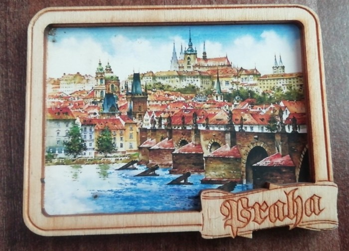 D3 - Magnet frigider - tematica turism - Cehia 1