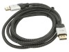 Cablu DisplayPort 1.4 HDCP 2.2 2m Negru PVC Textil