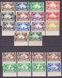Oceania 1942/45 casa plutitoare MI 167-180/196-203 MNH