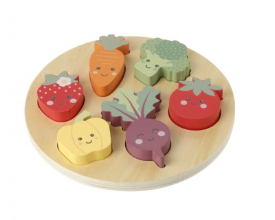 Puzzle legume si fructe Orange Tree Toys foto