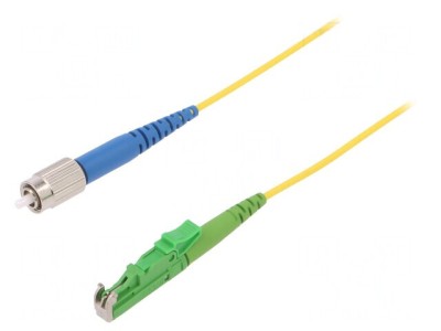 Patch Cord Fibră Optică 1m E2/APC FC/UPC foto