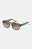 Vans ochelari de soare barbati, culoarea verde, VN000GMXZBF1