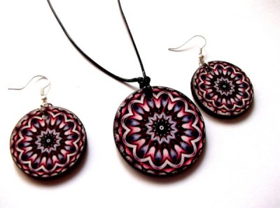 set lemn mandala 39558 foto