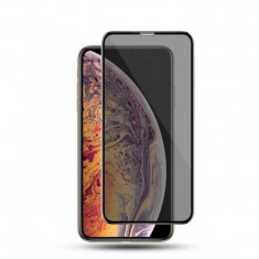 Folie Sticla iPhone 11 Negru PRIVACY HARDGLASS MAX 3MK foto