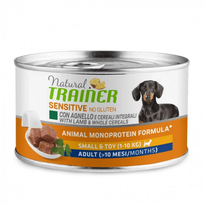 Trainer Natural Sensitive Adult Small &amp;amp; Toy Lamb 150 g