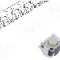 Microintrerupator 4.5x3.3x2.56mm, (ON)-OFF, SPST, ALPS - SKRTLAE010