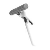 Mop Plat cu Pulverizare, Flippy, Recipient pentru Solutie de Suprafete, Geamuri, Interior Auto, Maner Scurt, Usor de Utilizat, Sistem de Stoarcere, 15