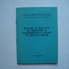 Metode si mijloace de reducere a pierderilor la ovine in judetul Bihor