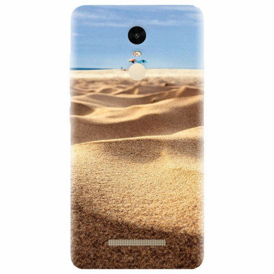 Husa silicon pentru Xiaomi Remdi Note 3, Beach Sand Closeup Holiday foto