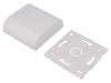 Carcasă Montare pe Perete ABS Albă 80x80x25mm