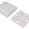 Carcasă Montare pe Perete ABS Albă 80x80x25mm