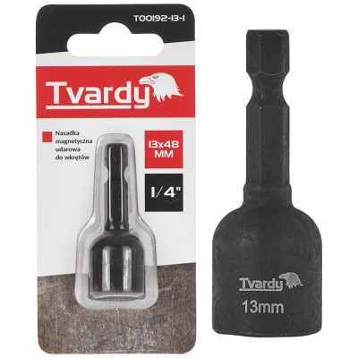 Adaptor de impact 1 / 4&amp;quot;, 13 mm x 48 mm, Tvardy T00192-13-1 foto