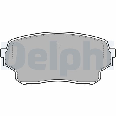 DELPHI LP2000 set placute frana,frana disc foto
