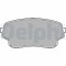 DELPHI LP2000 set placute frana,frana disc