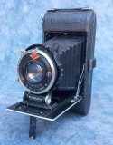 aparat foto vechi cu burduf AGFA