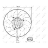 Ventilator radiator GMV Nrf 47395