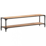 Cumpara ieftin Comodă TV, 150 x 30 x 40 cm, lemn masiv de acacia