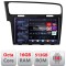 Navigatie VW Golf 7 2013-2020 Edotec Kit-491 8 core QLED 2K 16+512 360 Android Waze USB Navigatie Internet Youtube Radio CarStore Technology