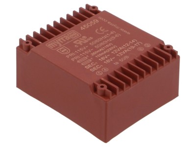 Transformator &amp;icirc;ncapsulat 24VA, 18V+18V foto
