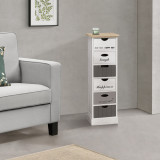 Comoda Salo WMG lemn Paulownia cu 6 sertare [en.casa] HausGarden Leisure