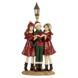 Cumpara ieftin Figurina Craciun Copilasi polirasina multicolora 14x9x28 cm