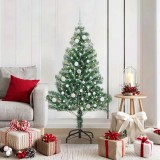 VidaXL Pom de Crăciun artificial cu zăpadă imitată și lumină LED 3396809