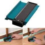 Șablon Copiere Contur MyStyle, 170mm, ABS, Verde/Negru - Dispozitiv Trasare Ajustabil, Compact, Ideal Măsurare Distanțe și Lungimi