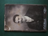 fotografie atelier Kirsch- PLOEST ,dimensiuni 11 cm x 6 cm, anii 1890