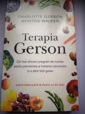 Terapia Gerson - Charlotte Gerson si Morton Walker foto