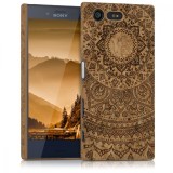 Cumpara ieftin Husa pentru Sony Xperia X Compact, Pluta, Maro, 40528.01, Carcasa, Kwmobile