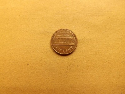 SUA 1 ( One ) Cent 1968 D foto