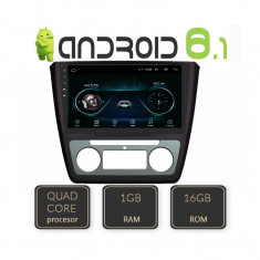 Navigatie dedicata Skoda Yeti 2009-2014 A-YETI Quad Core cu Android Internet Bluetooth Radio GPS WIFI 1+16GB CarStore Technology foto