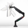 Suport Birou Kensington TV/Monitor 13-34 Inch Plat/Curbat, Rotire, Inclinare, Pivotare, VESA 75/100, Max 9kg