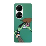Husa compatibila cu Huawei Nova Y70 model Snake The Ganggreen Gang, Silicon, TPU, Viceversa, Transparent, Carcasa