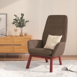 VidaXL Scaun de relaxare, gri taupe, material textil