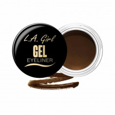 Eyeliner gel pentru ochi L.A. GIRL Gel Eyeliner, 3g - 735 Rich Chocolate Brown foto