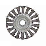 Perie circulara din sarma rasucita pentru polizor unghiular, 200 mm
